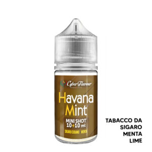 HAVANA MINT - Aroma Mini Shot 10+10 - Cyber Flavour