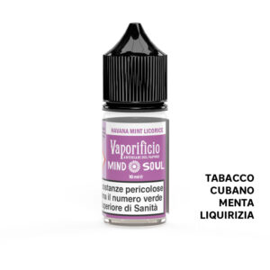 HAVANA MINT LICORICE - Mind Soul - Aroma Mini Shot 10+10 - Vaporificio