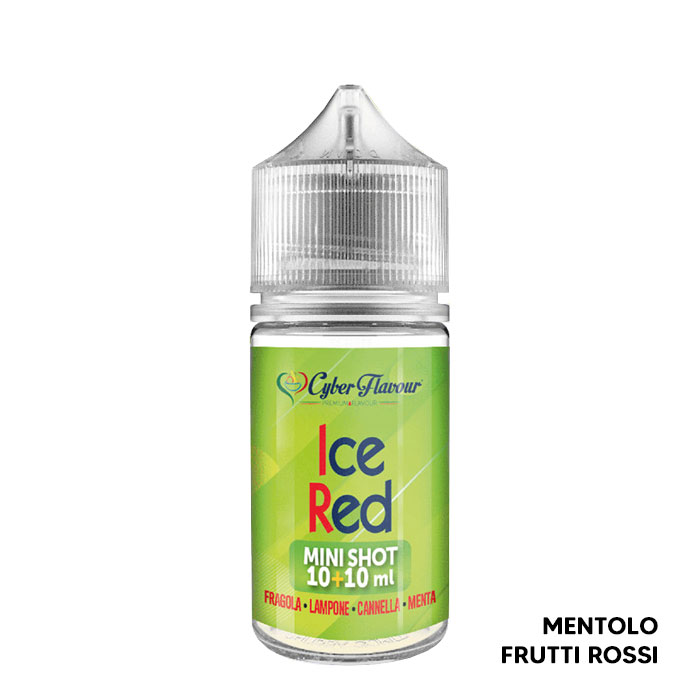 ICE RED - Aroma Mini Shot 10+10 - Cyber Flavour