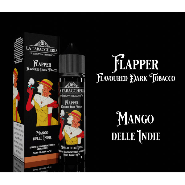 MANGO DELLE INDIE - Extra Dry 4Pod - Linea Flapper Juice Tobacco - Liquido Scomposto 20ml - La Tabaccheria