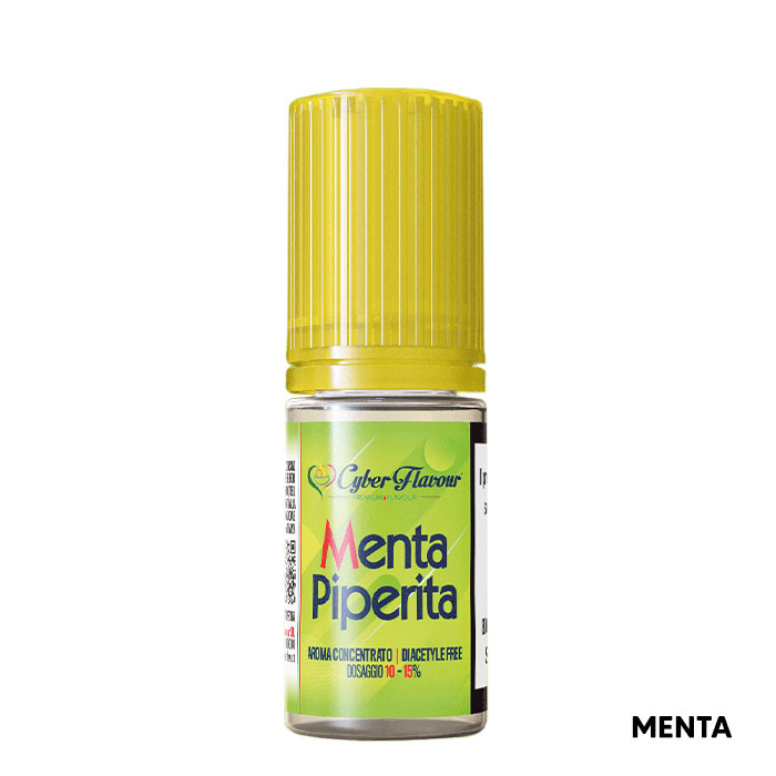 MENTA PIPERITA - Aroma Concentrato 10ml - Cyber Flavour