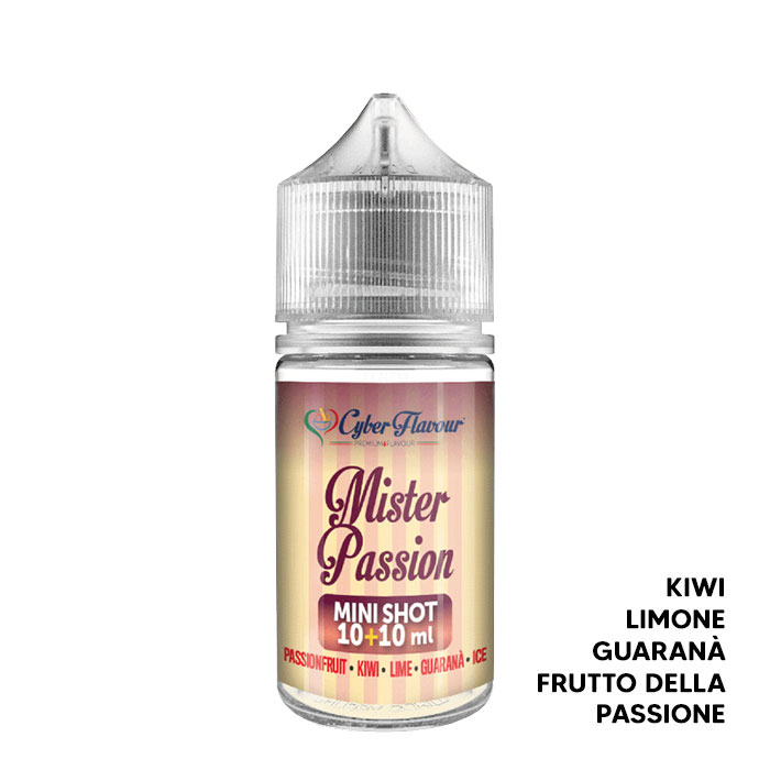 MISTER PASSION - Aroma Mini Shot 10+10 - Cyber Flavour