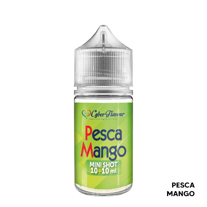 PESCA MANGO - Aroma Mini Shot 10+10 - Cyber Flavour