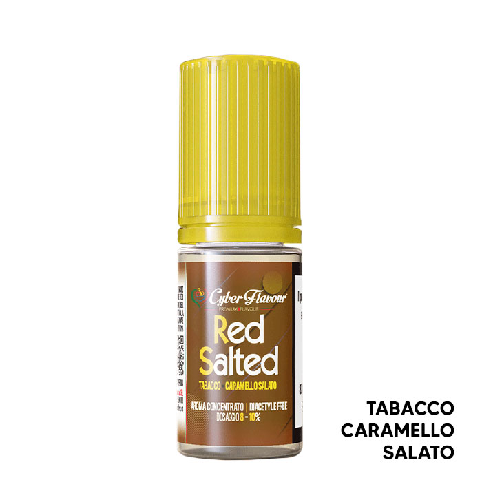 RED SALTED - Aroma Concentrato 10ml - Cyber Flavour