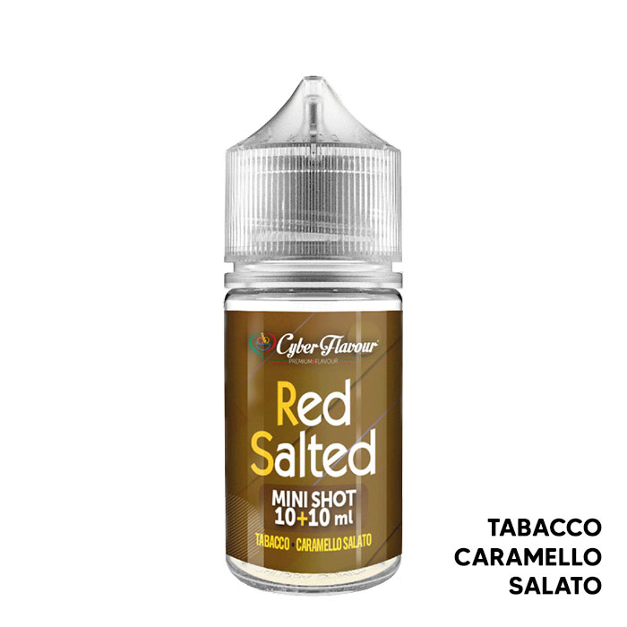 RED SALTED - Aroma Mini Shot 10+10 - Cyber Flavour