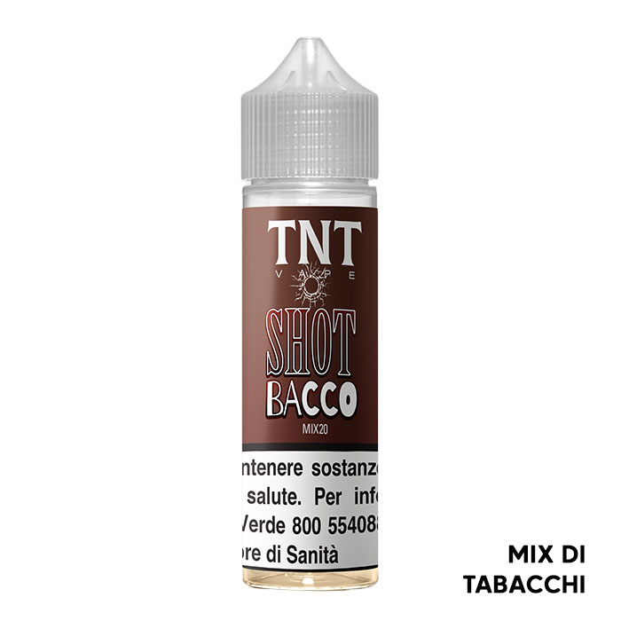 Shot Bacco - Mix Series 20ml - TNT Vape