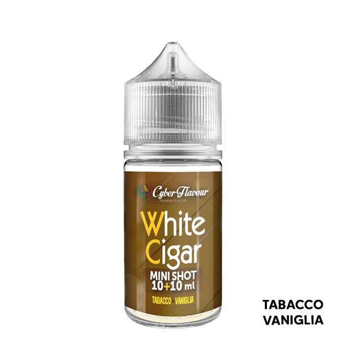 WHITE CIGAR - Aroma Mini Shot 10+10 - Cyber Flavour