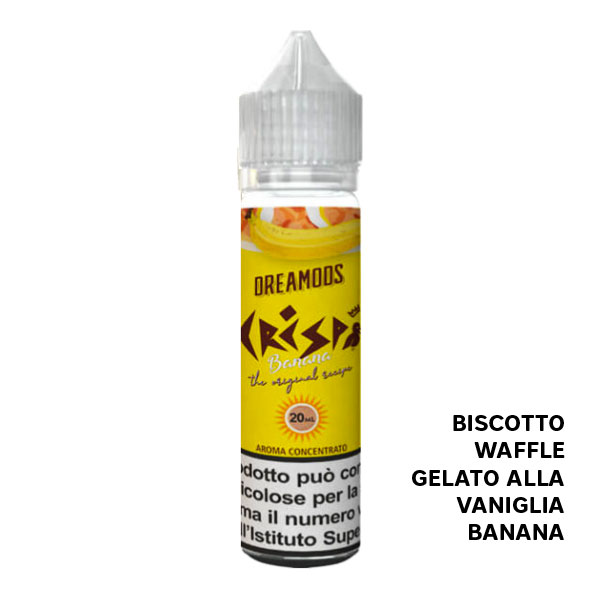 Crispi Banana - Liquido Scomposto 20ml - Dreamods