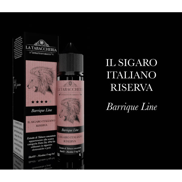 IL SIGARO ITALIANO RISERVA Extra Dry 4Pod - Liquido Scomposto 20ml - La Tabaccheria