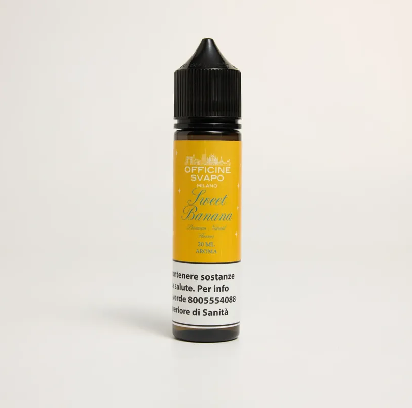 SWEET BANANA - Sweet Tobacco - Liquido Scomposto 20ml - Officine Svapo