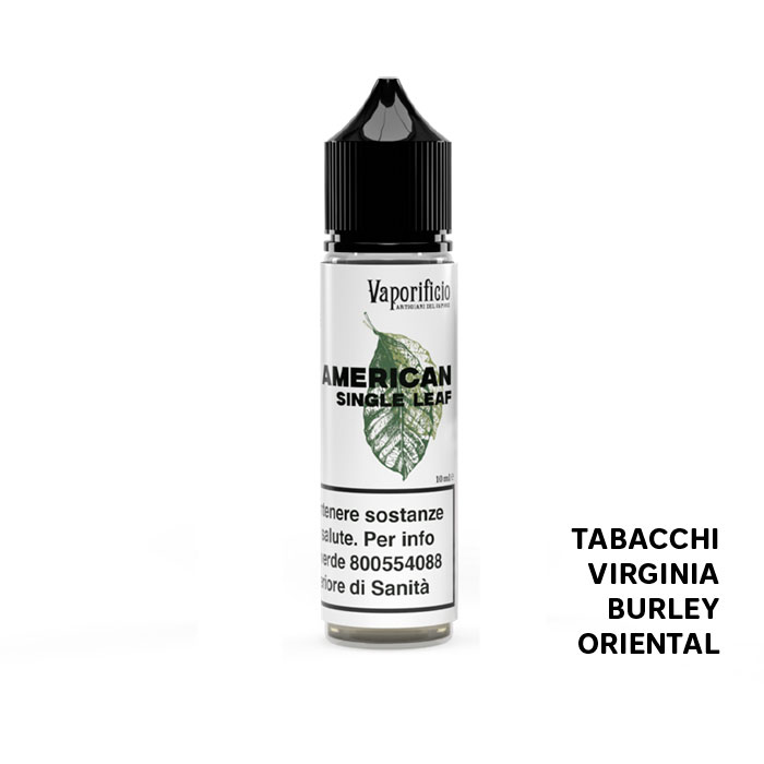 AMERICAN - Single Leaf - Liquido Scomposto 10ml - Vaporificio