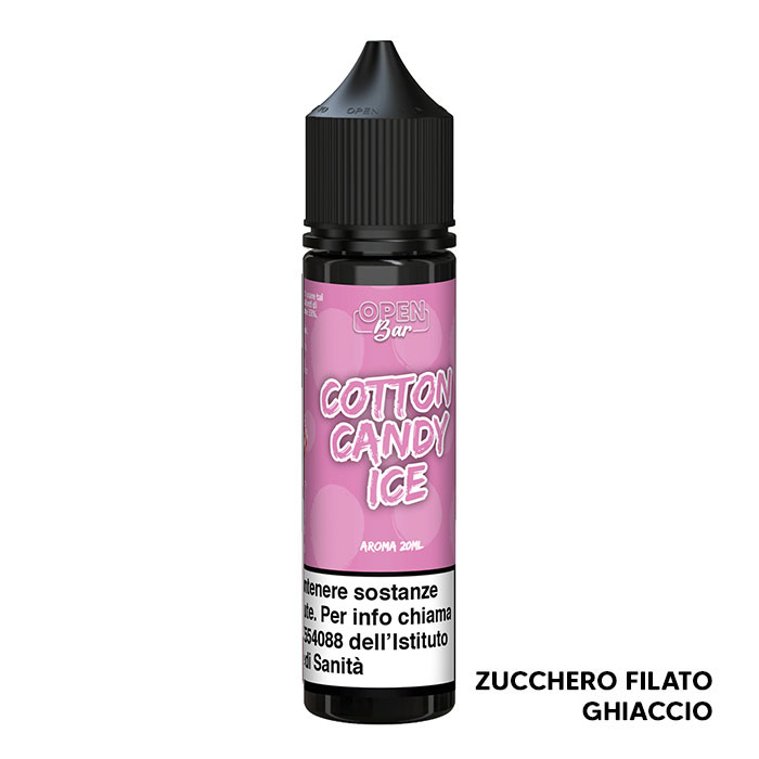 COTTON CANDY ICE - Liquido Scomposto 20ml - Open Bar