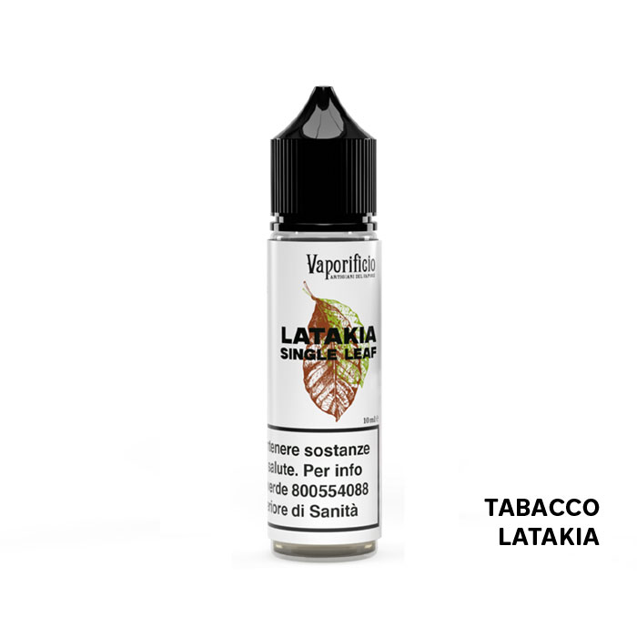 LATAKIA - Single Leaf - Liquido Scomposto 10ml - Vaporificio