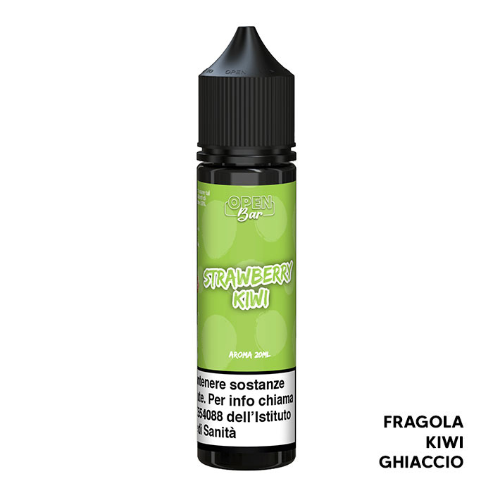 STRAWBERRY KIWI - Liquido Scomposto 20ml - Open Bar