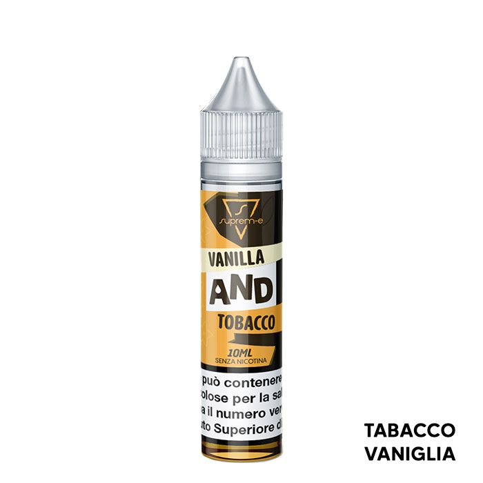 VANILLA AND TOBACCO - Aroma Mini Shot 10+10 - Suprem-e