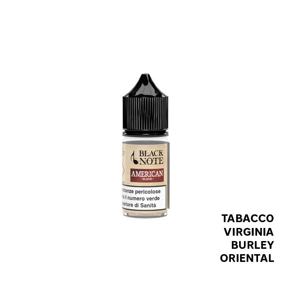 AMERICAN BLEND - Black Note - Aroma Mini Shot 10+10 - Vaporificio