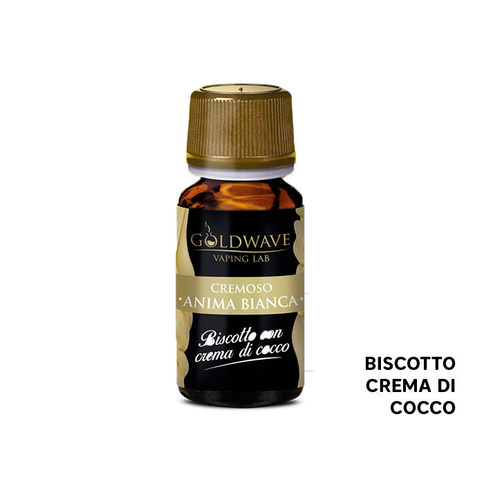 ANIMA BIANCA - Cremosi - Aroma Concentrato 10ml - Goldwave