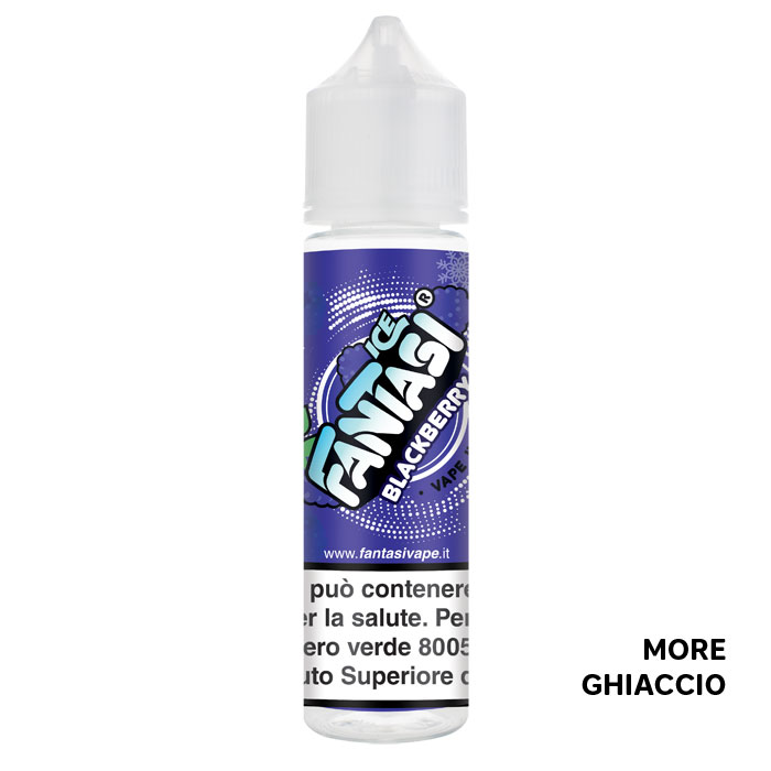 BLACKBERRY ICE - Liquido Scomposto 20ml - Fantasi Vape