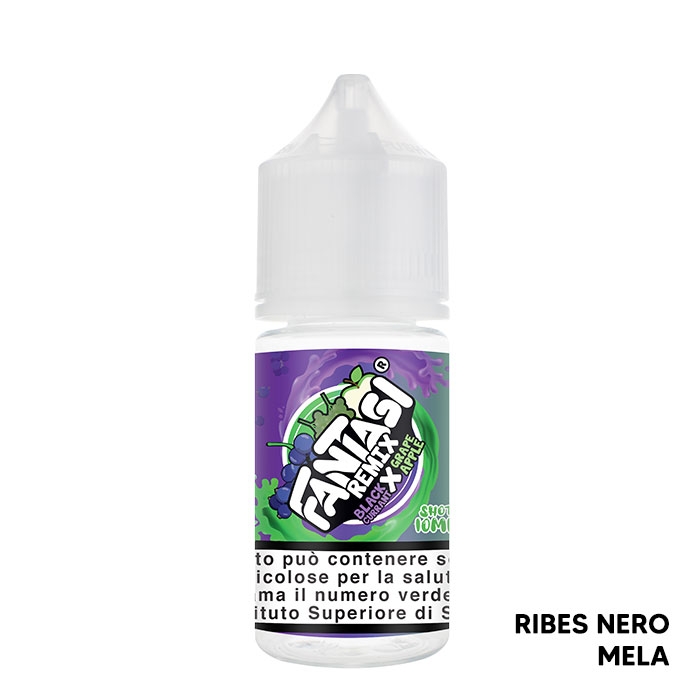 BLACKCURRANT X GRAPE APPLE ICE - Aroma Mini Shot 10+10 - Fantasi Vape