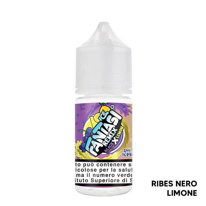 BLACKCURRANT X LEMON ICE - Aroma Mini Shot 10+10 - Fantasi Vape