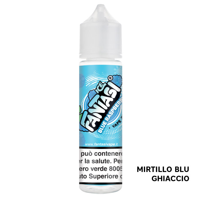 BLUE RASPBERRY ICE - Liquido Scomposto 20ml - Fantasi Vape