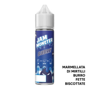 BLUEBERRY - Jam Monster - Liquido Scomposto 20ml - Monster Vape Labs