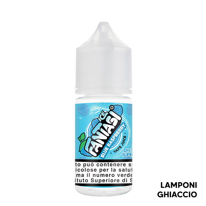 BLUE RASPBERRY ICE - Aroma Mini Shot 10+10 - Fantasi Vape