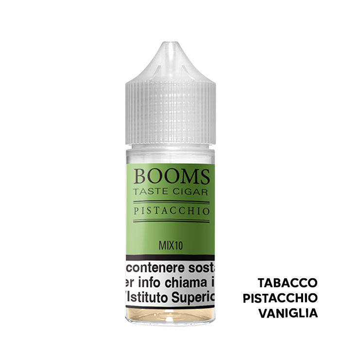 BOOMS PISTACCHIO - Mix Series 10ml - TNT Vape