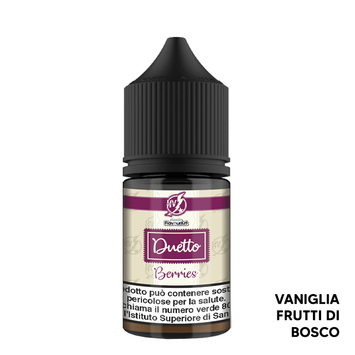 DUETTO BERRIES - High Voltage Duetto - Aroma Mini Shot 10+10 - Flavourart