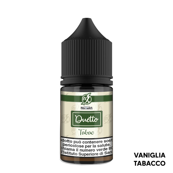 DUETTO TABAC - High Voltage Duetto - Aroma Mini Shot 10+10 - Flavourart