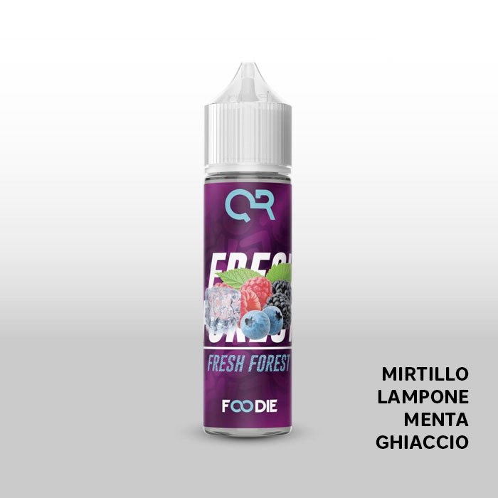 FRESH FOREST - Foodie - Liquido Scomposto 20ml - QR Flavour