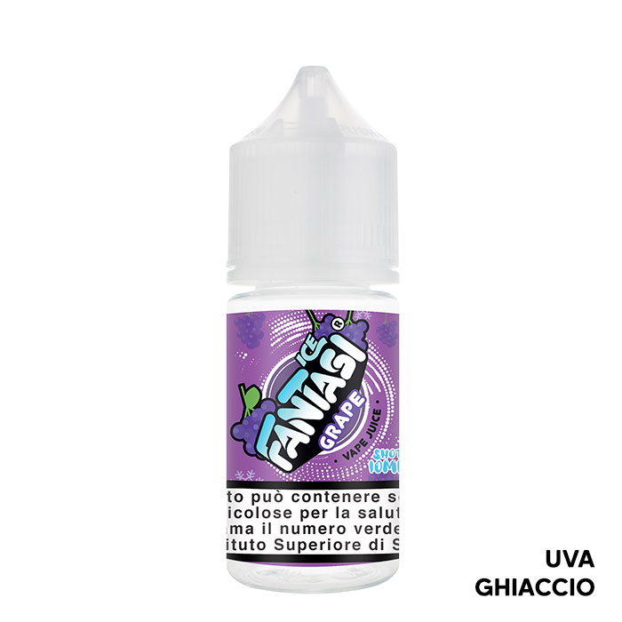 GRAPE ICE - Aroma Mini Shot 10+10 - Fantasi Vape