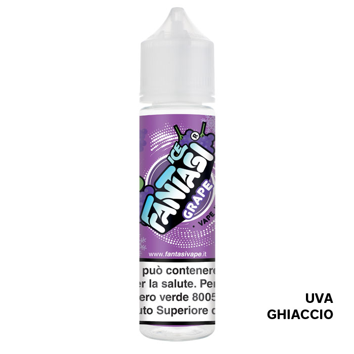 GRAPE ICE - Liquido Scomposto 20ml - Fantasi Vape