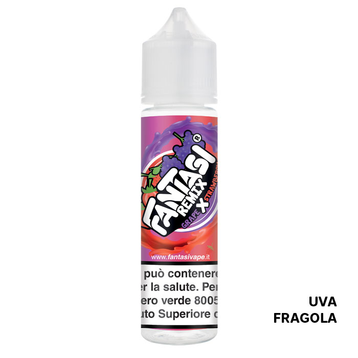 GRAPE X STRAWBERRY - Liquido Scomposto 20ml - Fantasi Vape