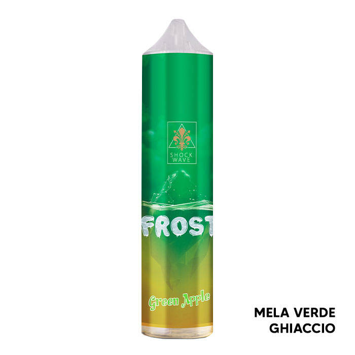 GREEN APPLE - Shock Wave Frost - Liquido Scomposto 20ml - Angolo della Guancia