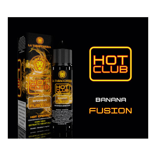 BANANA FUSION - Linea Hot Club - Liquido Scomposto 20ml - La Tabaccheria