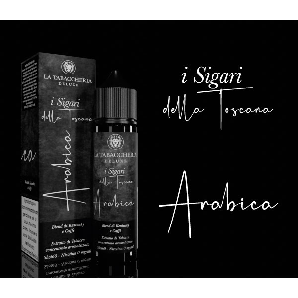 SIGARO ARABICA - I Sigari della Toscana - Liquido Scomposto 20ml - La Tabaccheria