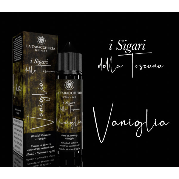 SIGARO VANIGLIA - I Sigari della Toscana - Liquido Scomposto 20ml - La Tabaccheria