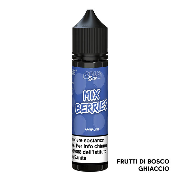 MIX BERRIES - Liquido Scomposto 20ml - Open Bar