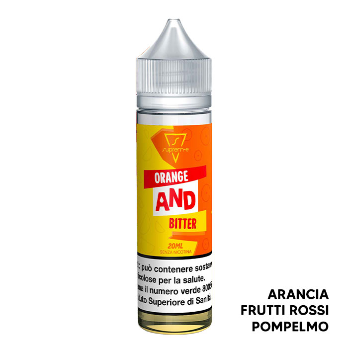 Orange AND Bitter - Liquido Scomposto 20ml - Suprem-e