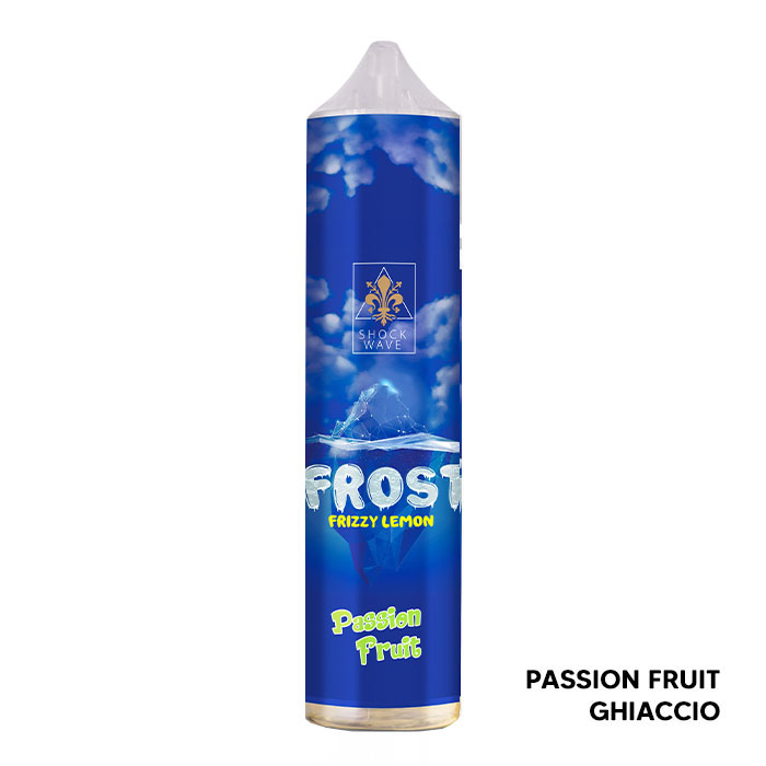 PASSION FRUIT - Frosty Frizzy Lemon - Shock Wave - Liquido Scomposto 20ml - Angolo della Guancia