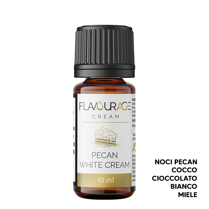 Pecan White Cream - Aroma Concentrato 10ml - Flavourage