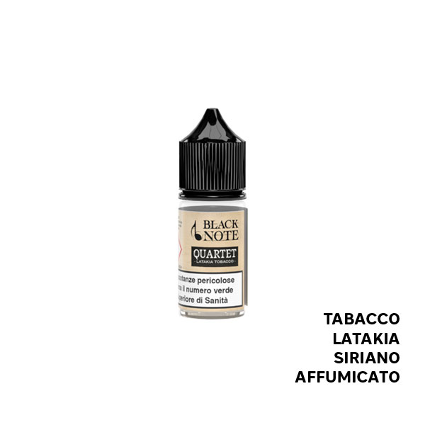 QUARTET - Black Note - Aroma Mini Shot 10+10 - Vaporificio