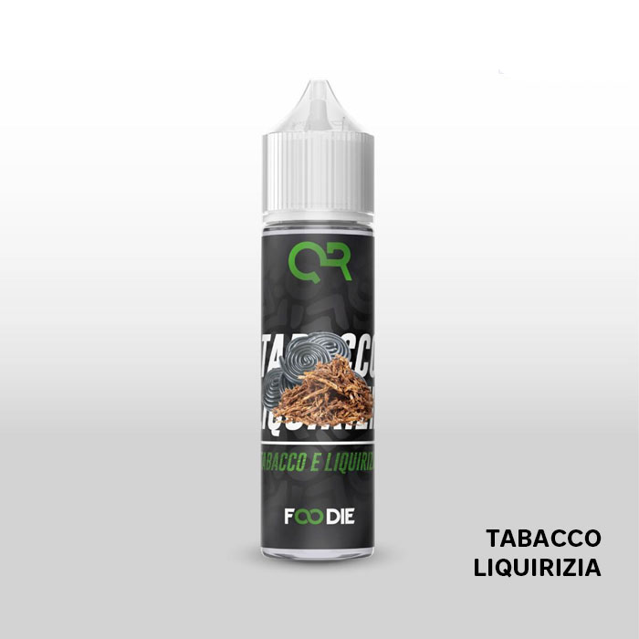 TABACCO E LIQUIRIZIA - Foodie - Liquido Scomposto 20ml - QR Flavour