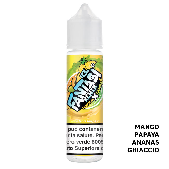 TROPICAL X THUNDER ICE - Liquido Scomposto 20ml - Fantasi Vape