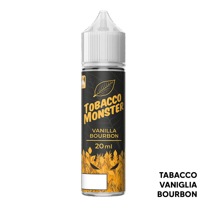 VANILLA BOURBON - Tobacco Monster - Liquido Scomposto 20ml - Monster Vape Labs