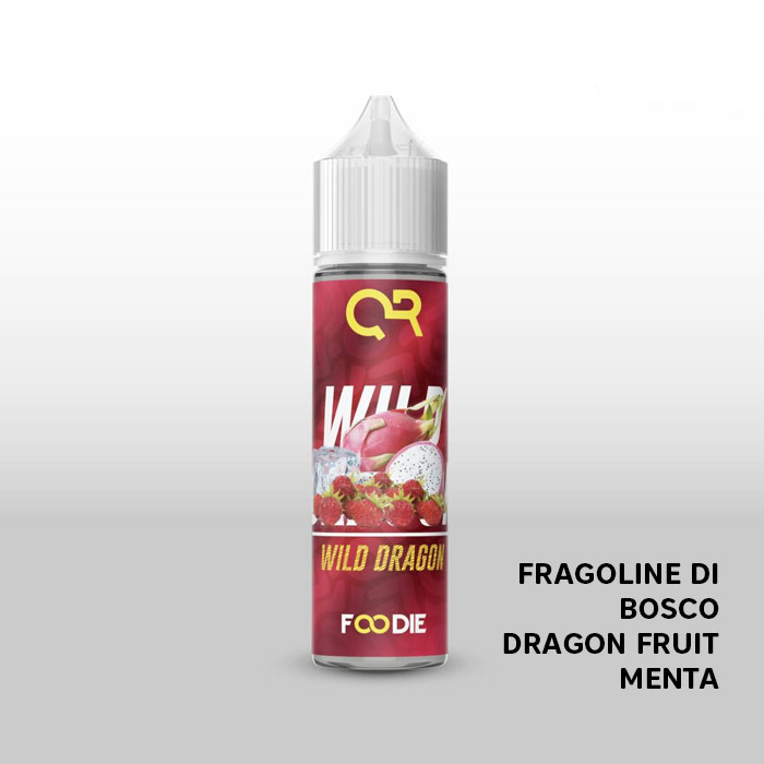 WILD DRAGON - Foodie - Liquido Scomposto 20ml - QR Flavour