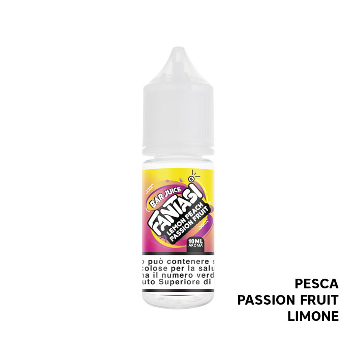 Lemon Peach Passion Fruit - Aroma Concentrato 10ml - Fantasi Vape