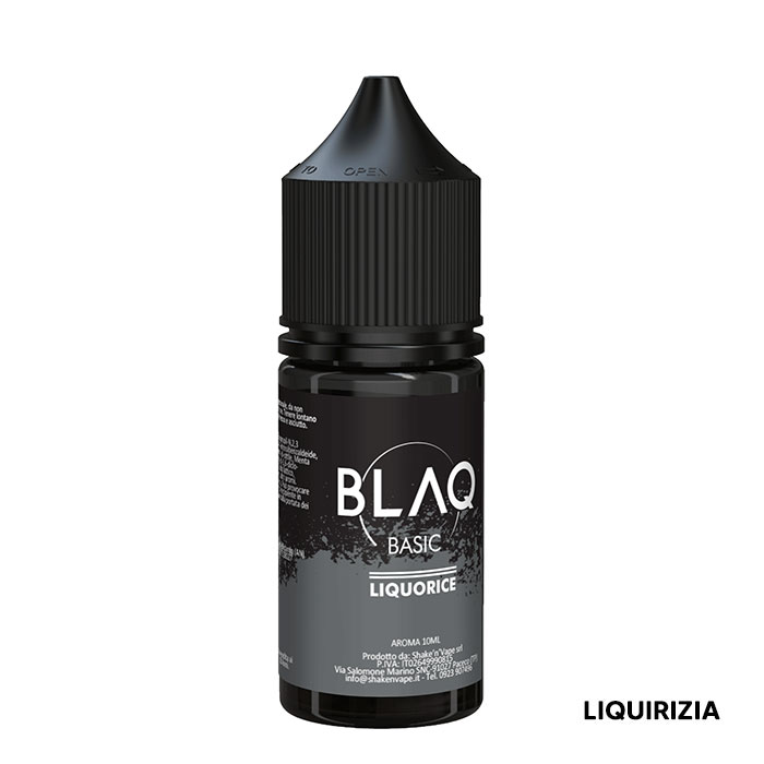 LIQUORICE - Basic - Aroma Mini Shot 10+10 - Blaq