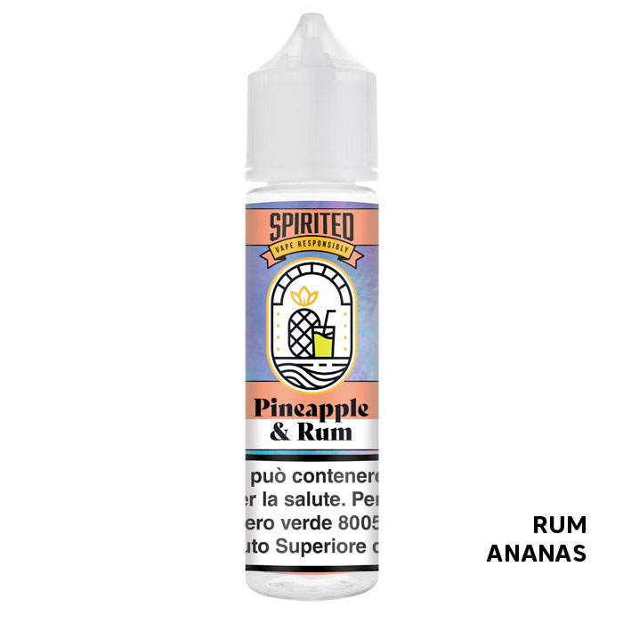 PINEAPPPLE & RUM - Spirited - Liquido Scomposto 20ml - Fantasi Vape